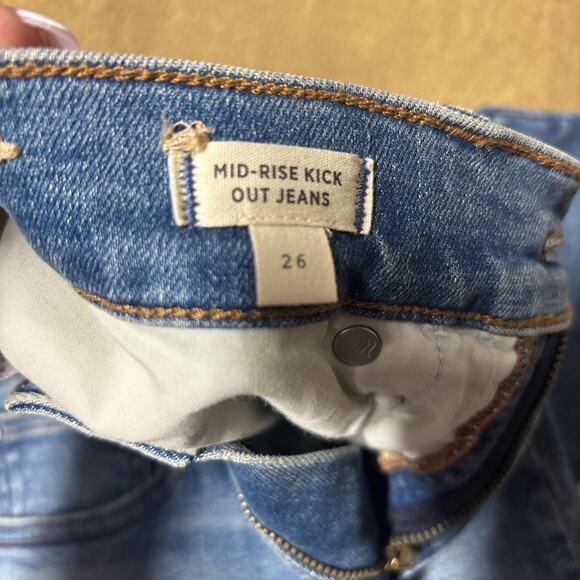Medium wash blue madewell straight - Picture 6 of 6